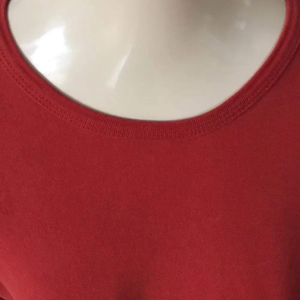 Duluth Trading Co Deep Rust Color Long Sleeve Tee… - image 2